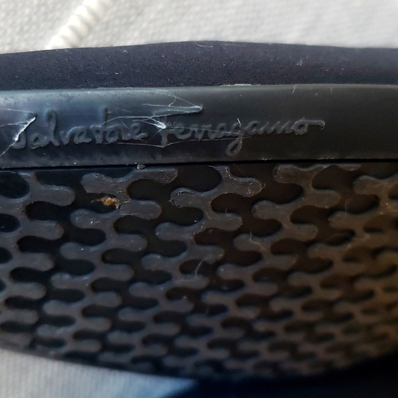SALVATORE Ferragamo Nylon Pump Shoes Size 8.5 - Picture 11 of 13